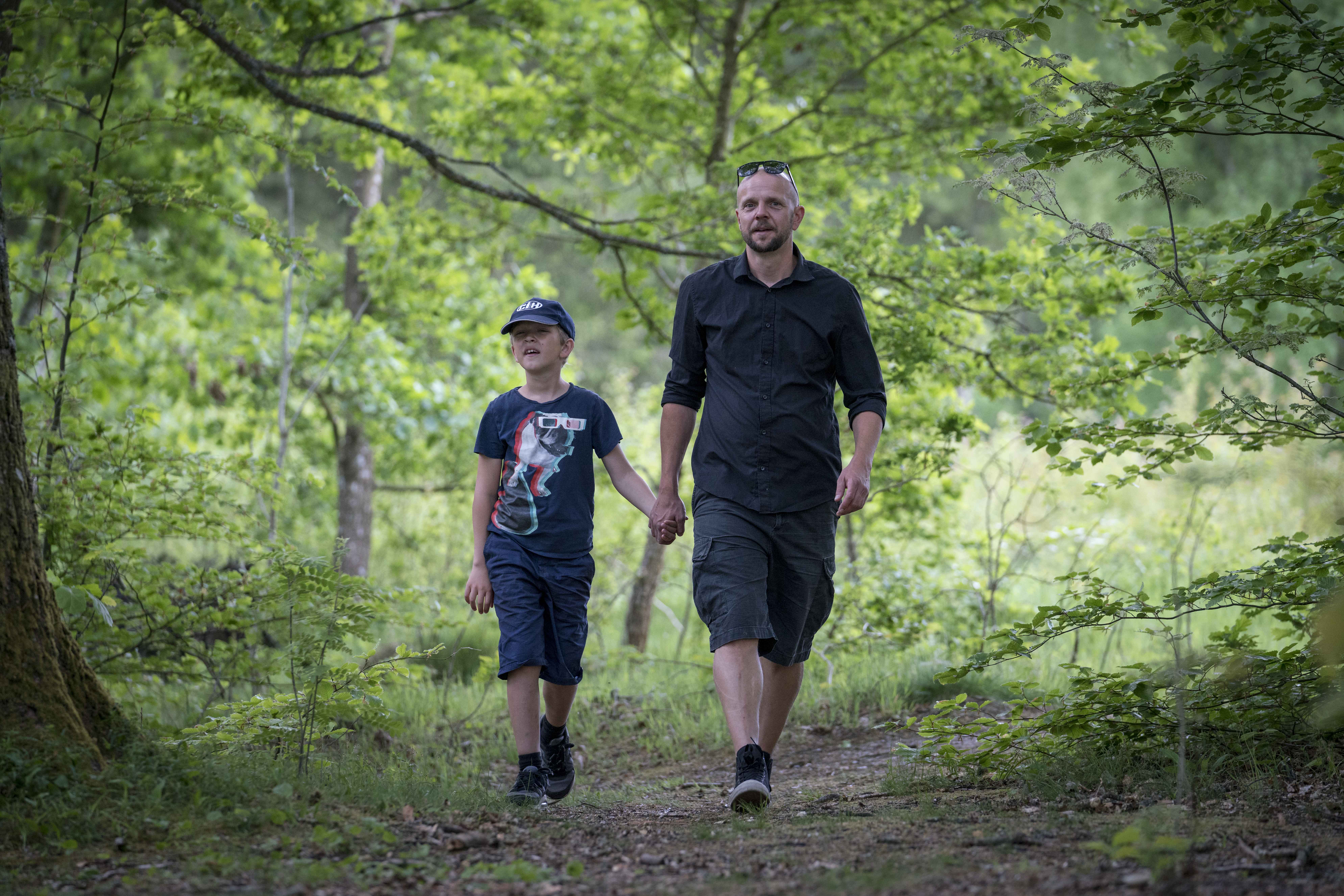 Gåtur i skoven Galten