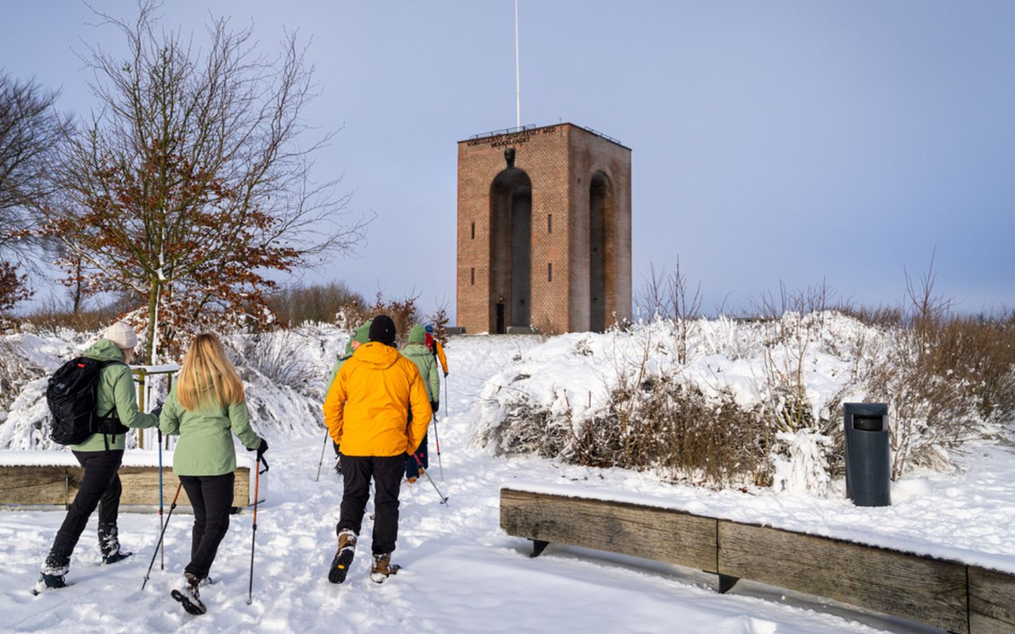 Ejer Bavnehøj, Vinter