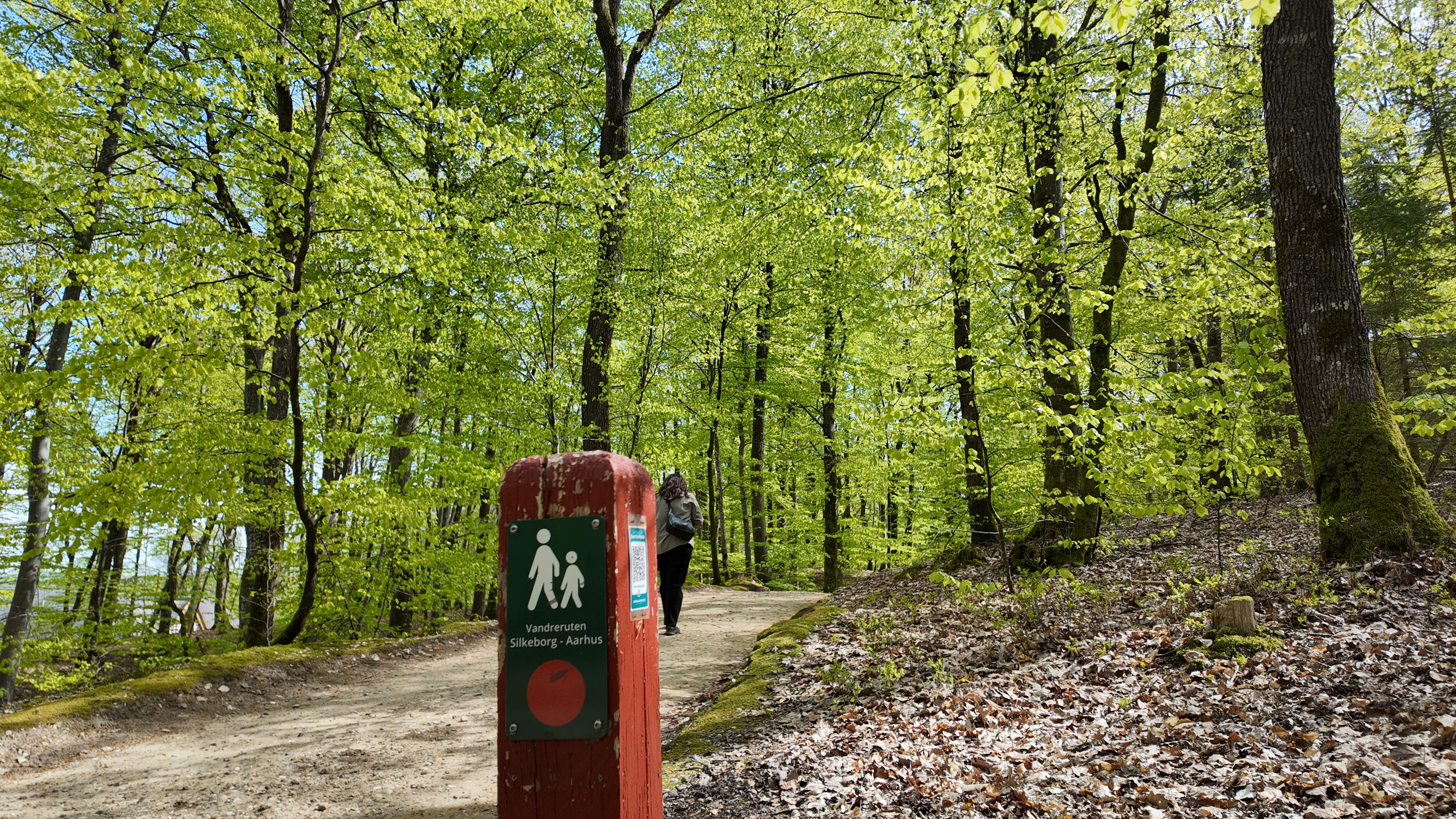 Skilt af Århus - silkeborg ruten